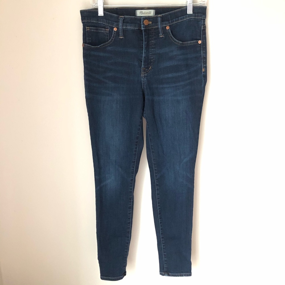 Madewell 9 Inch High Rise Skinny Jeans Size 29